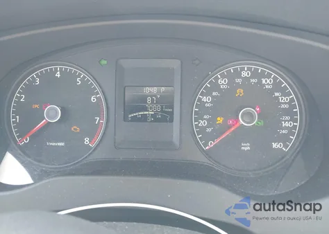 2014 Volkswagen Jetta 2.0L S z USA, uszkodzony, nr VIN 3VW2K7AJXEM366259